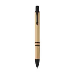 Ebony Bamboo pennen zwart ± pms black - Hidalgo-werbeartikel Ebony Bamboo pennen, zwart (± pms black)