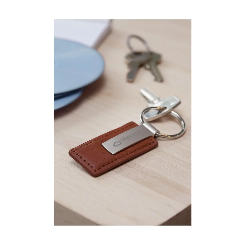 LeatherKey sleutelhanger productfoto 2 - Hidalgo-werbeartikel LeatherKey sleutelhanger — productfoto 2