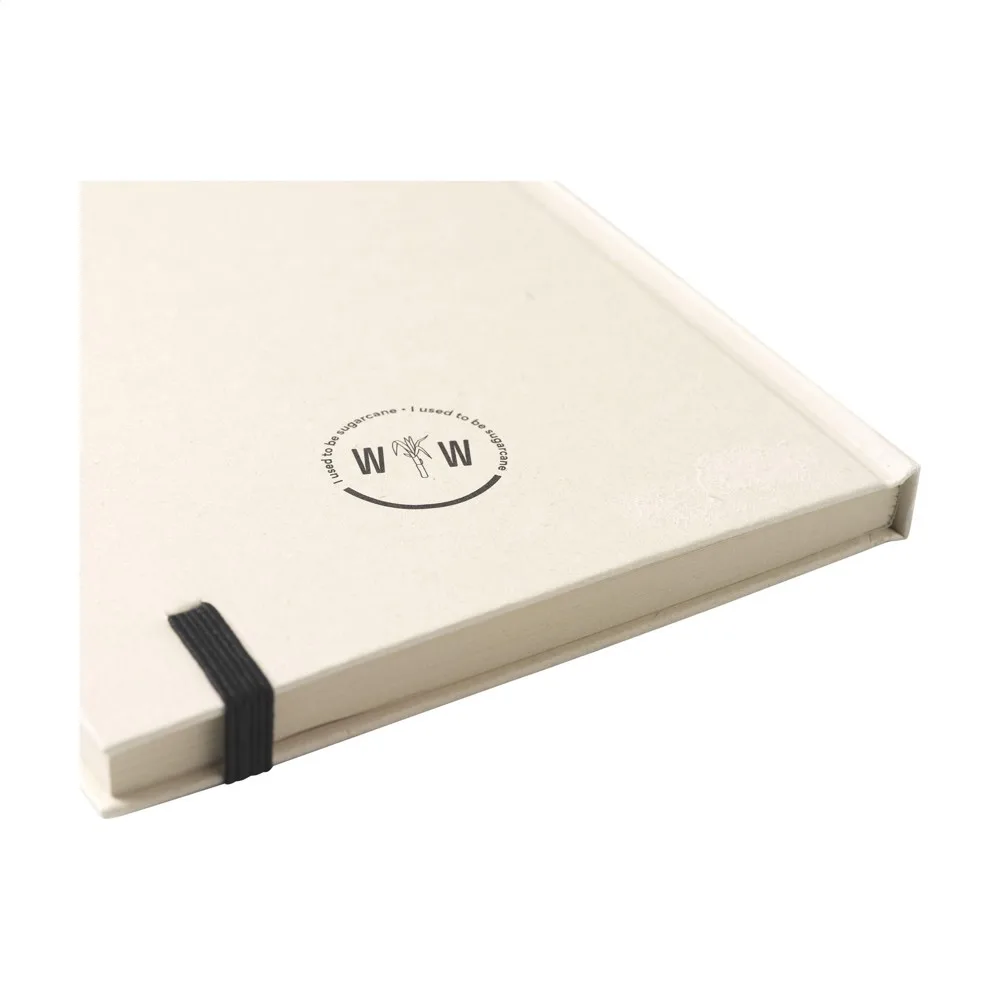 Printed Sugarcane Bagasse Notebook Sustainable Hardcover A5 — product photo 13