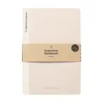 Sugarcane Notebook A5 notitieboek wit - Hidalgo-werbeartikel Sugarcane Notebook A5 notitieboek, wit