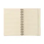 Sugarcane Bagasse Spiral Notebook A5 notitieboek — productfoto 5