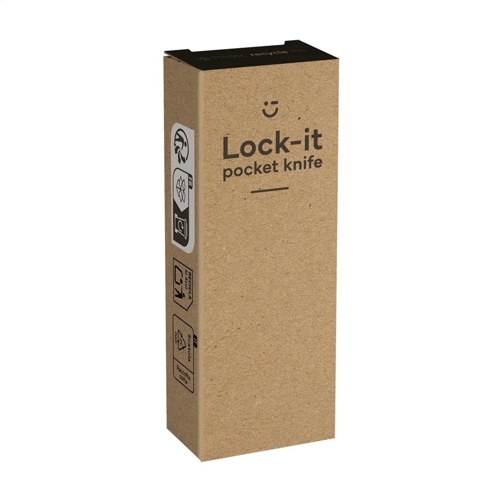 Lock-It zakmes productfoto 4 - Hidalgo-werbeartikel Lock-It zakmes — productfoto 4