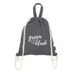 GRS Recycled Cotton PromoBag Plus (180 g/m²) rugzak — productfoto 4
