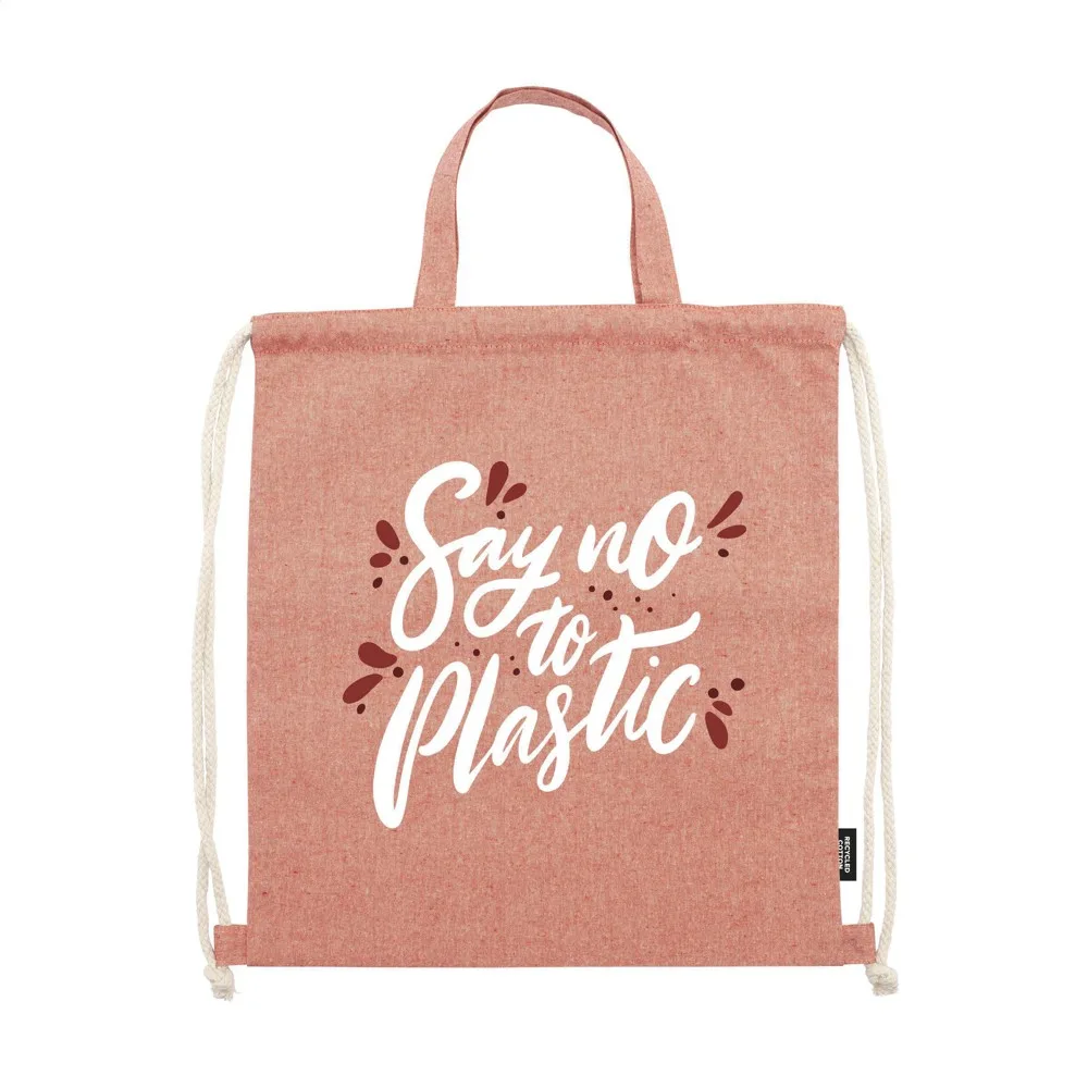 GRS Recycled Cotton PromoBag Plus 180 gm² rugzak productfoto 6 - Hidalgo-werbeartikel GRS Recycled Cotton PromoBag Plus (180 g/m²) rugzak — productfoto 6