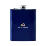 HipFlask 200 ml heupfles blauw ± pms reflex blue - Hidalgo-werbeartikel HipFlask 200 ml heupfles, blauw (± pms reflex blue)