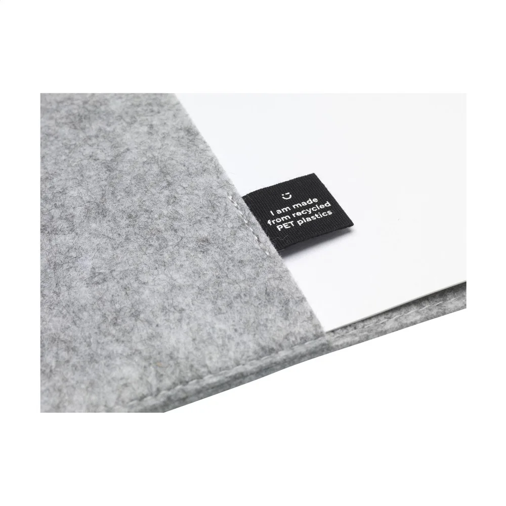 Felty GRS RPET Notebook A5 notitieboek productfoto 5 - Hidalgo-werbeartikel Felty GRS RPET Notebook A5 notitieboek — productfoto 5