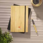 Bamboo Journal Naked Spine Notebook A5 notitieboek — productfoto 2