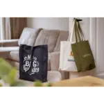 Solid Bag GRS Recycled Canvas (340 g/m²) tas — productfoto 2