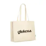 ECO Shopper Organic Cotton 180 gm² tas - Katoenendraagtassen ECO Shopper Organic Cotton (180 g/m²) tas