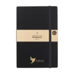 Bamboo Journal Naked Spine Notebook Black A5 notitieboek - Hidalgo Bamboo Journal Naked Spine Notebook Black A5 notitieboek