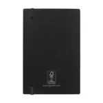 Bamboo Journal Naked Spine Notebook Black A5 notitieboek — productfoto 7