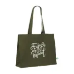 ECO Shopper Organic Cotton 180 gm² tas olijfgroen ± pms 5743c - Hidalgo-werbeartikel ECO Shopper Organic Cotton (180 g/m²) tas, olijfgroen (± pms 5743c)