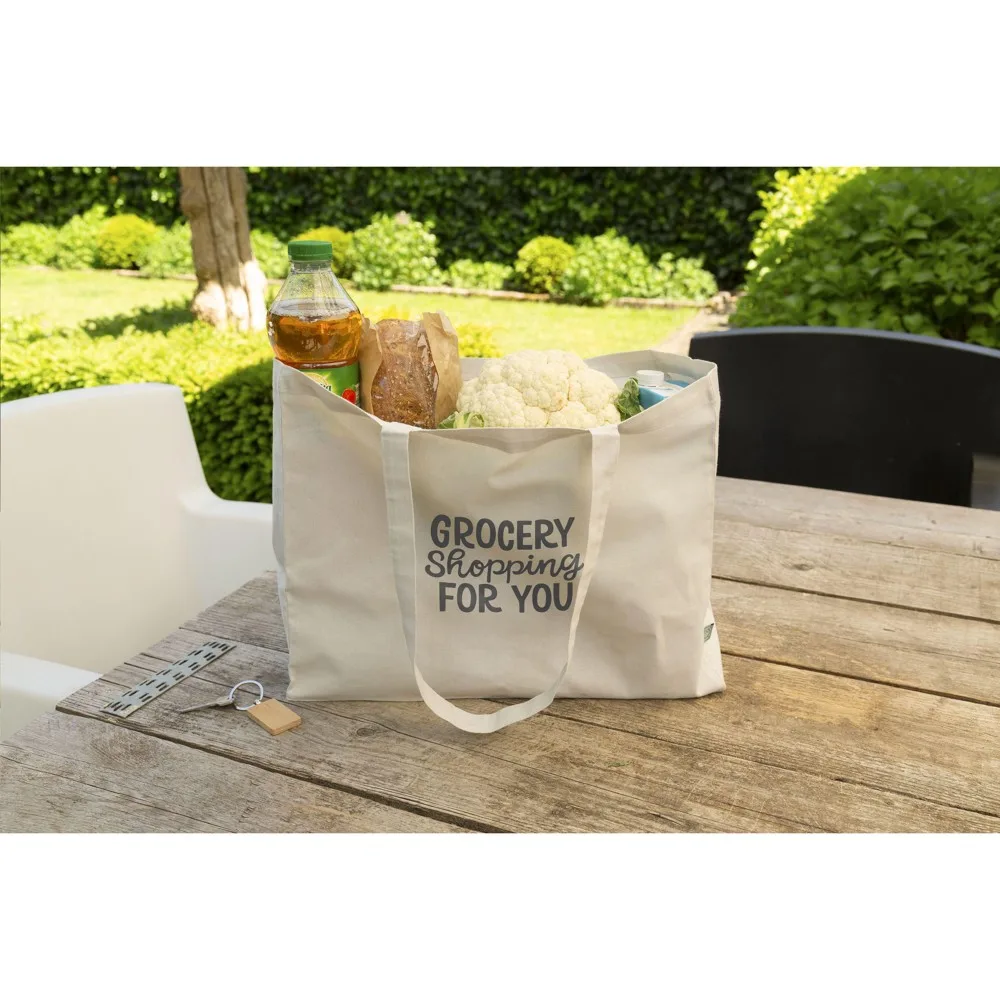 Shopper Organic Cotton Bag (180 g/m²) tas — productfoto 9