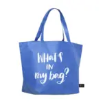 Royal GRS RPET Shopper 80 gm² blauw ± pms 2144c - Hidalgo-werbeartikel Royal GRS RPET Shopper (80 g/m²), blauw (± pms 2144c)
