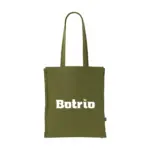 Solid Bag Colour GRS Recycled Canvas 340 gm² tas olijfgroen ± pms 7763c - Hidalgo-werbeartikel Solid Bag Colour GRS Recycled Canvas (340 g/m²) tas, olijfgroen (± pms 7763c)