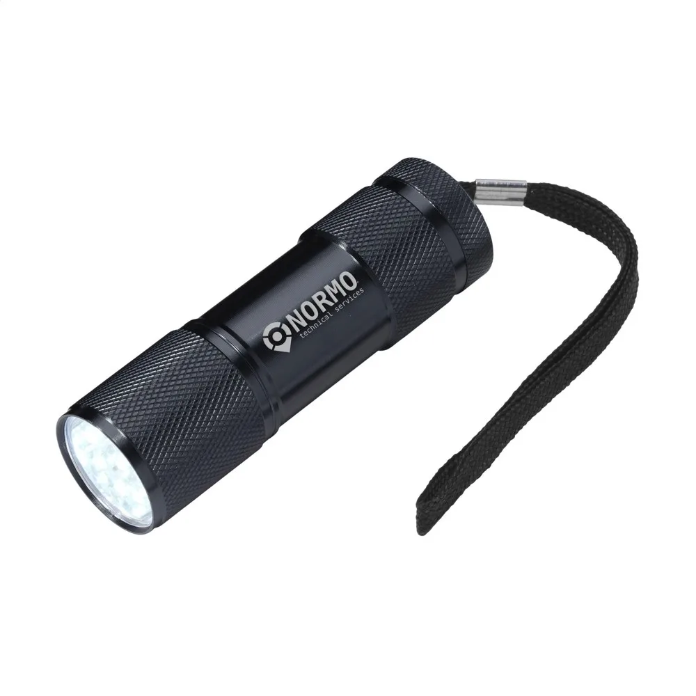 Custom StarLED Flashlight 9-LED Aluminum 9cm — product photo 21