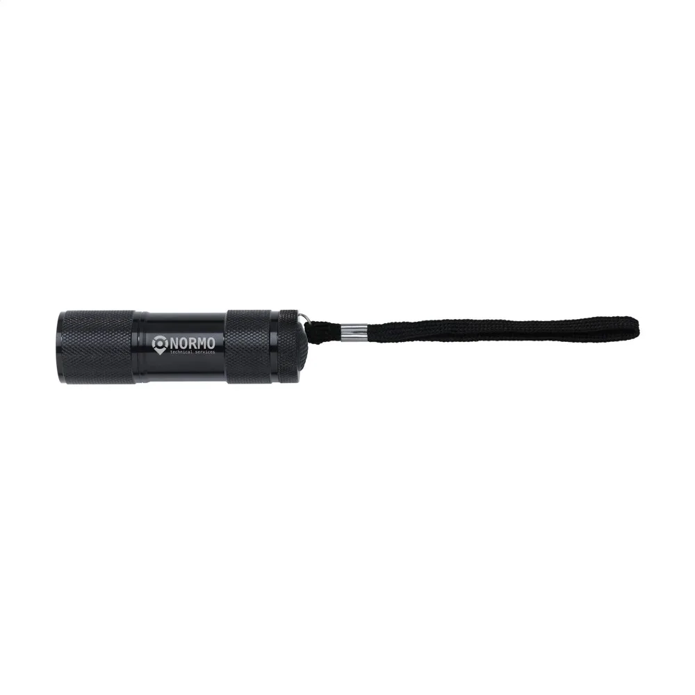 Custom StarLED Flashlight 9-LED Aluminum 9cm — product photo 22