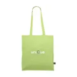 Colour Square Bag GRS Recycled Cotton (150 g/m²) tas, lichtgroen