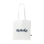 Colour Square Bag GRS Recycled Cotton (150 g/m²) tas, wit