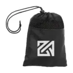 Quick Dry SportsTravel Towel sporthanddoek zwart - Hidalgo-werbeartikel Quick Dry Sports/Travel Towel sporthanddoek, zwart