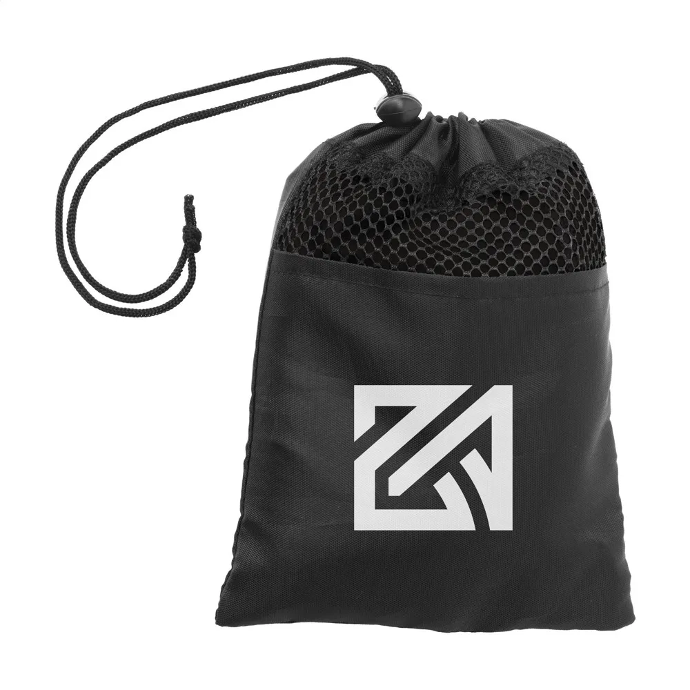 Quick Dry SportsTravel Towel sporthanddoek zwart - Hidalgo-werbeartikel Quick Dry Sports/Travel Towel sporthanddoek, zwart
