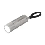 StarLED COB zaklamp titanium ± pms 10370c - Hidalgo-werbeartikel StarLED COB zaklamp, titanium (± pms 10370c)