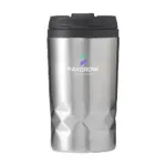 Graphic Mini Mug RCS Recycled Steel 250 ml thermosbeker zilver - Bidons & Shakers Graphic Mini Mug RCS Recycled Steel 250 ml thermosbeker, zilver