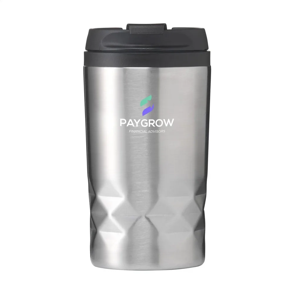 Graphic Mini Mug RCS Recycled Steel 250 ml thermosbeker zilver - Bidons & Shakers Graphic Mini Mug RCS Recycled Steel 250 ml thermosbeker, zilver