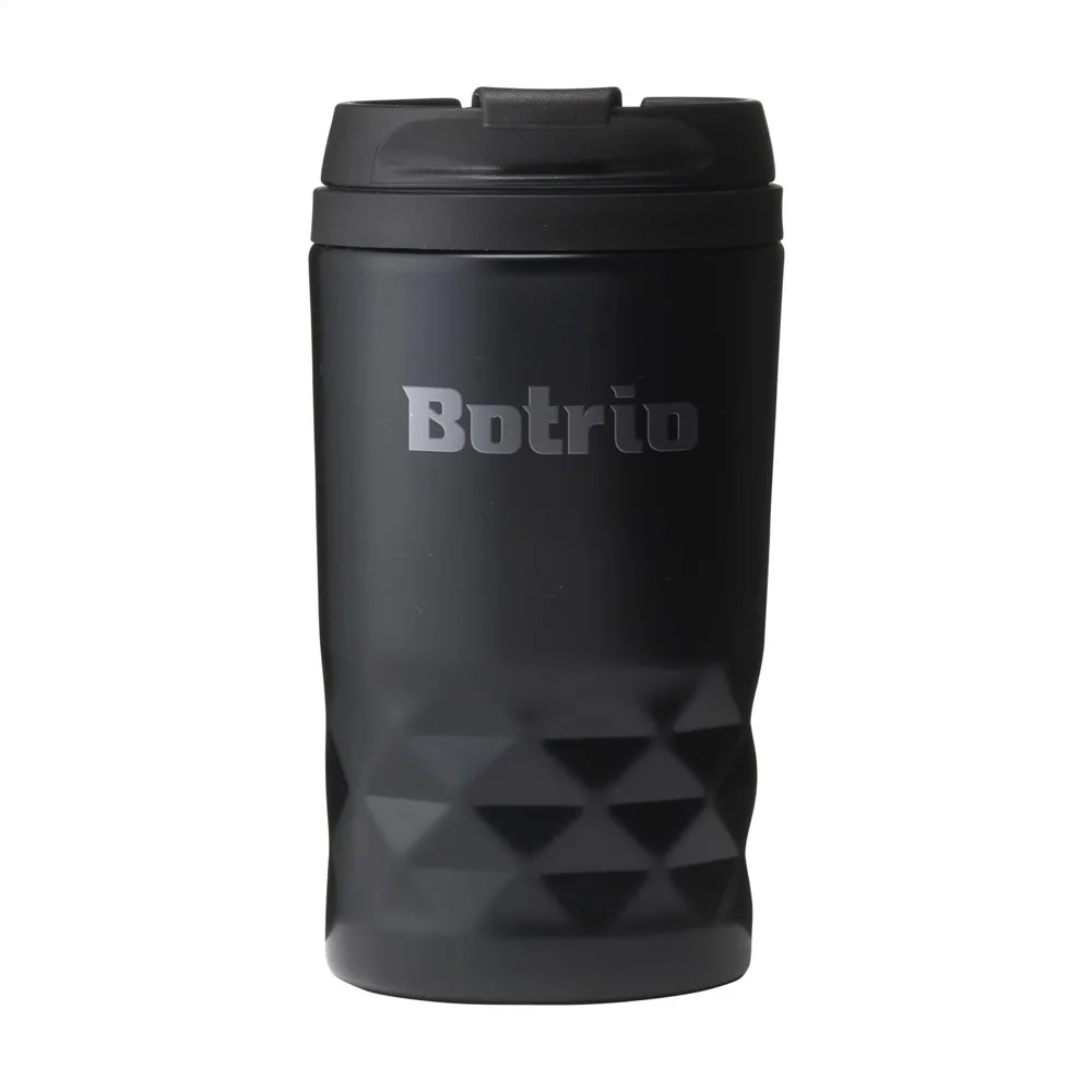 Graphic Mini Mug RCS Recycled Steel 250 ml thermosbeker zwart - Bidons & Shakers Graphic Mini Mug RCS Recycled Steel 250 ml thermosbeker, zwart