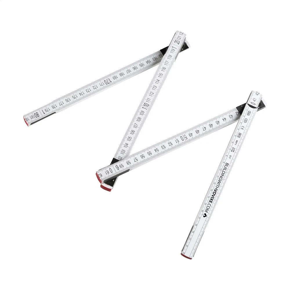 Metric WoodPro Printed Calibrated Folding Rule 2 Meter — product photo 3