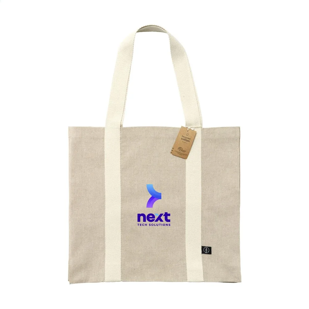 Line GRS Recycled Shopper Bag 210 gm² productfoto 10 - Hidalgo-werbeartikel Line GRS Recycled Shopper Bag (210 g/m²) — productfoto 10