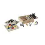 WoodGame 5-in-1 spel — productfoto 3
