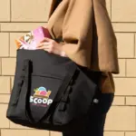 Kühltasche bedrucken Alpina GRS Recycled 37L isoliert — Produktfoto 24