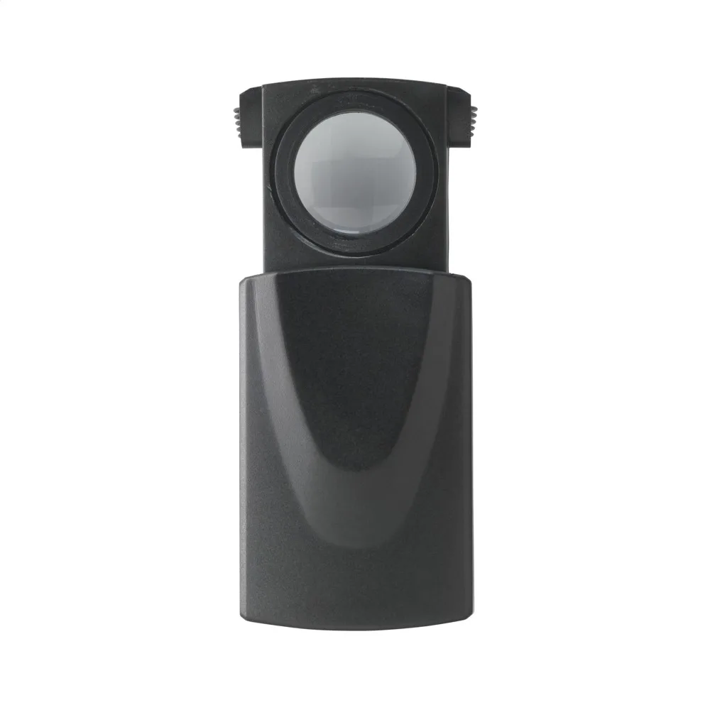 Lupe Compact bedrucken 30x Vergrößerung LED Licht Schwarz — Produktfoto 3