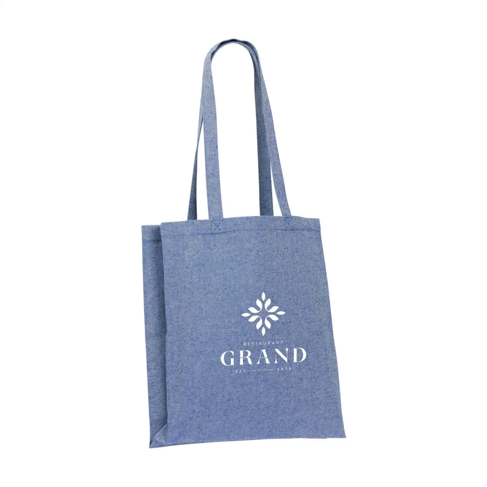 Melange Shopper GRS Recycled Canvas 280 gm² tas productfoto 2 - Hidalgo-werbeartikel Melange Shopper GRS Recycled Canvas (280 g/m²) tas — productfoto 2