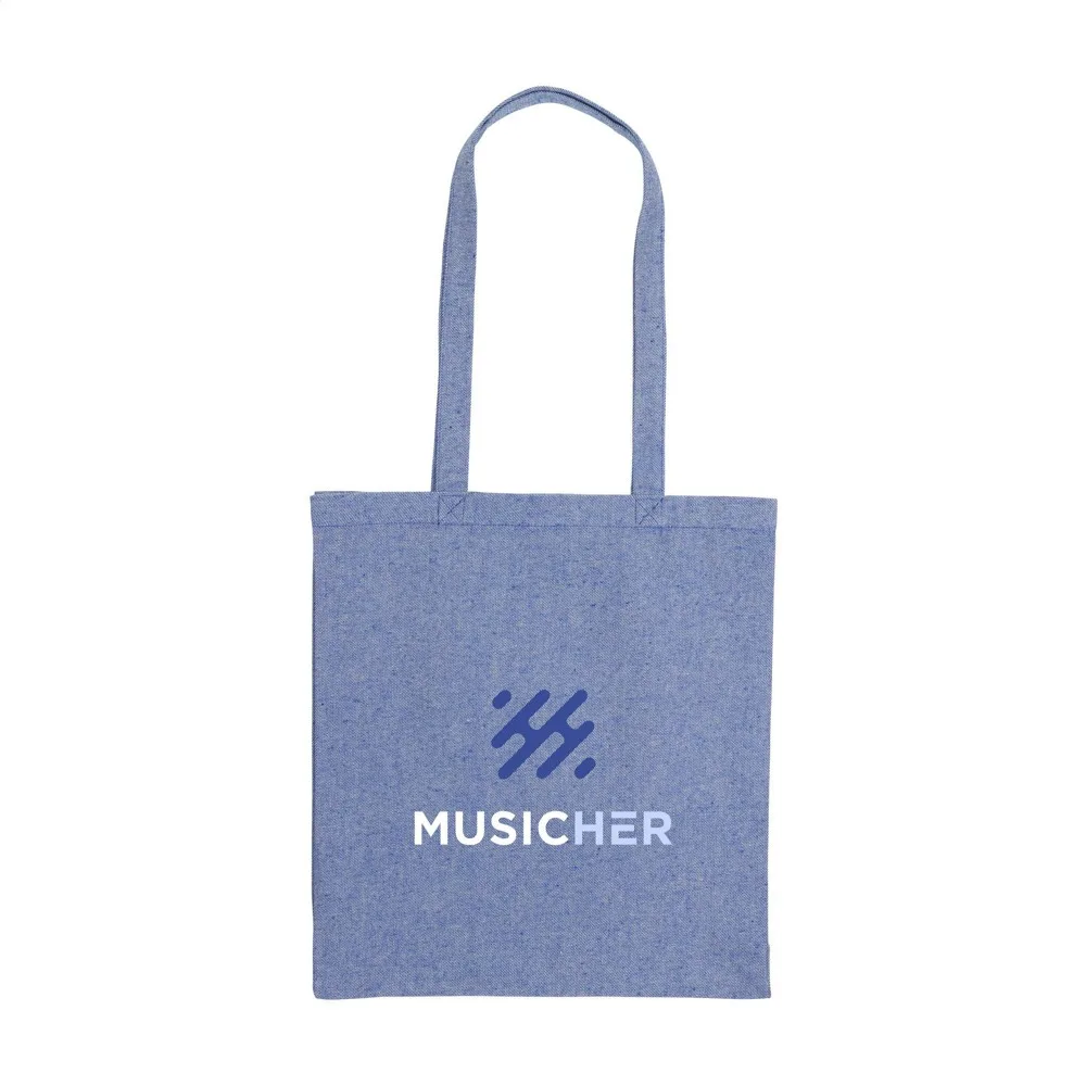 Melange Shopper GRS Recycled Canvas 280 gm² tas productfoto 3 - Hidalgo-werbeartikel Melange Shopper GRS Recycled Canvas (280 g/m²) tas — productfoto 3