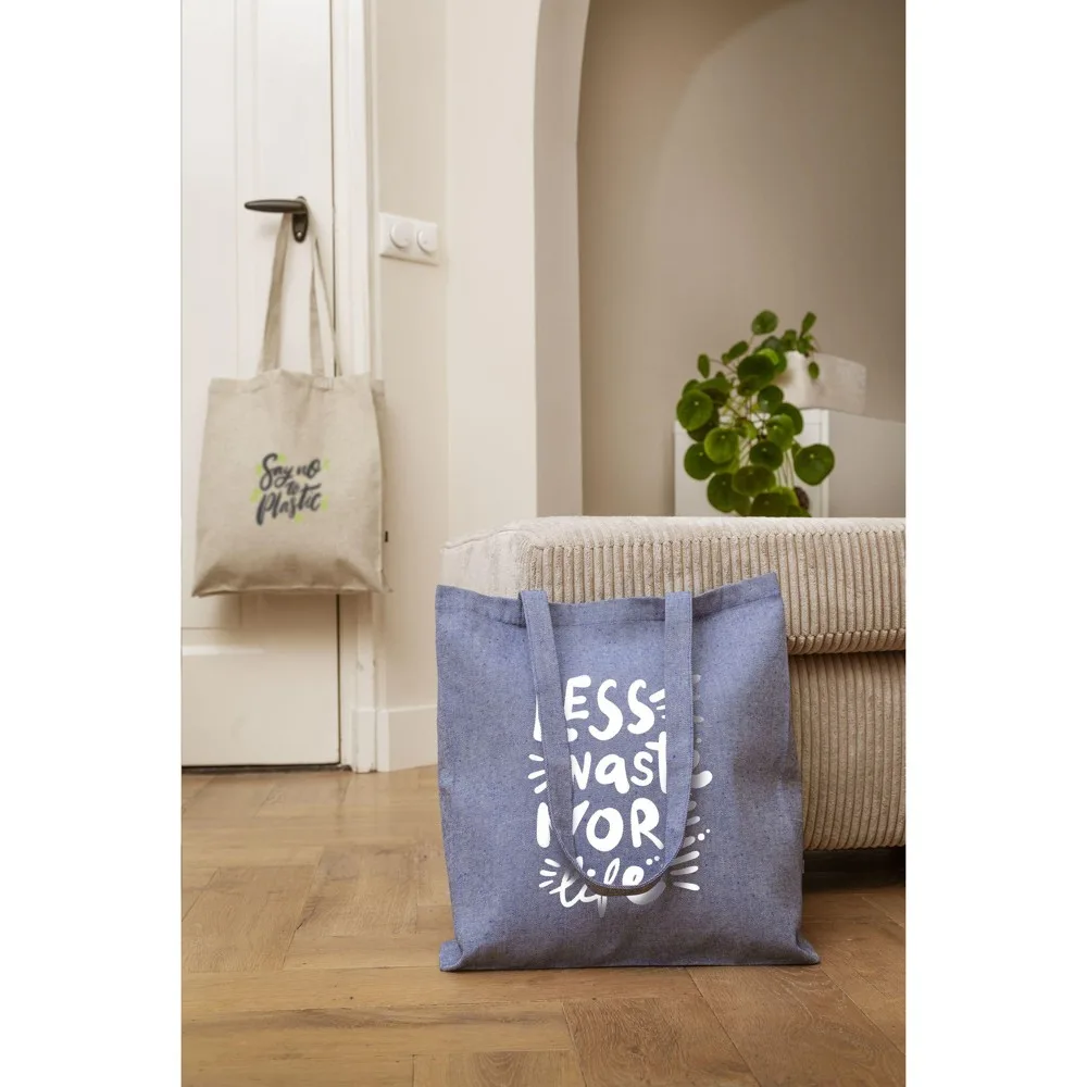 Melange Shopper GRS Recycled Canvas 280 gm² tas productfoto 5 - Hidalgo-werbeartikel Melange Shopper GRS Recycled Canvas (280 g/m²) tas — productfoto 5