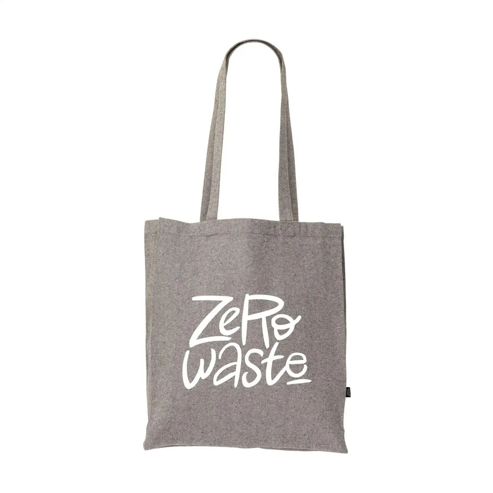 Melange Shopper GRS Recycled Canvas 280 gm² tas grijs - Hidalgo-werbeartikel Melange Shopper GRS Recycled Canvas (280 g/m²) tas, grijs