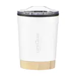 Kobe Bamboo RCS Recycled Steel 350 ml koffiebeker - Bidons & Shakers Kobe Bamboo RCS Recycled Steel 350 ml koffiebeker