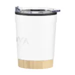 Kobe Bamboo RCS Recycled Steel 350 ml koffiebeker productfoto 3 - Hidalgo-werbeartikel Kobe Bamboo RCS Recycled Steel 350 ml koffiebeker — productfoto 3