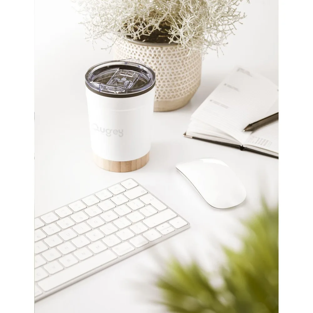 Kobe Bamboo RCS Recycled Steel 350 ml koffiebeker productfoto 8 - Hidalgo-werbeartikel Kobe Bamboo RCS Recycled Steel 350 ml koffiebeker — productfoto 8