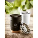 Kobe Bamboo RCS Recycled Steel 350 ml koffiebeker productfoto 14 - Hidalgo-werbeartikel Kobe Bamboo RCS Recycled Steel 350 ml koffiebeker — productfoto 14