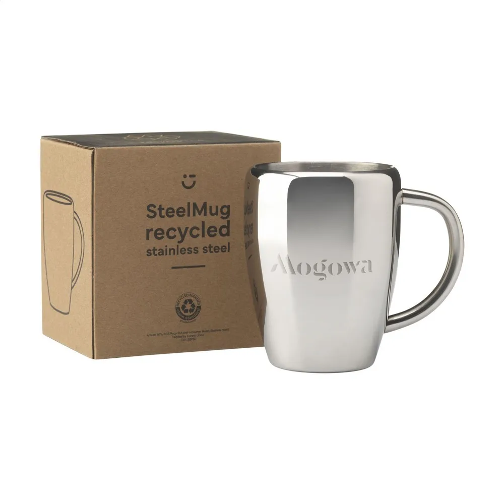 SteelMug RCS Recycled Steel 220 ml productfoto 2 - Hidalgo-werbeartikel SteelMug RCS Recycled Steel 220 ml — productfoto 2