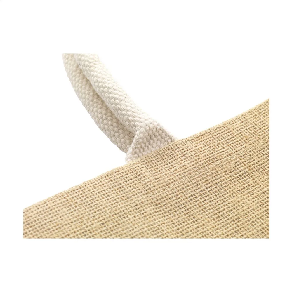 Gerano Jute Shopper winkeltas productfoto 11 - Hidalgo-werbeartikel Gerano Jute Shopper winkeltas — productfoto 11
