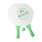 BeachTennis strandspel, groen (± pms 7480c)