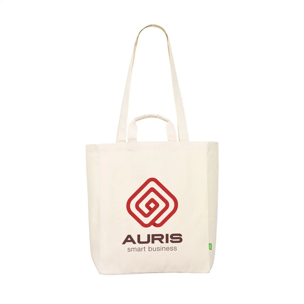 Organic Cotton Canvas Tote Bag Natural (280 g/m²) tas