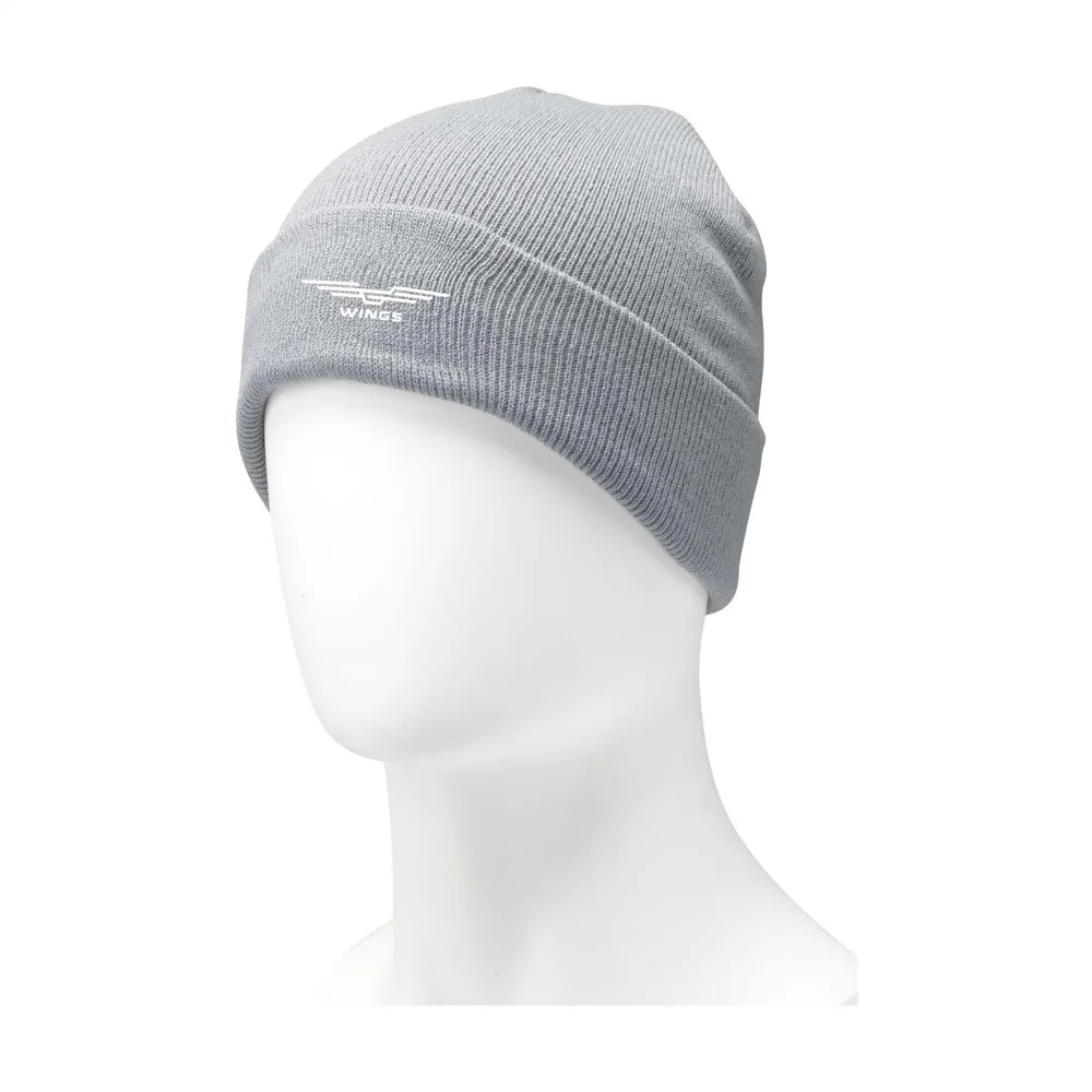 Tromso RPET Beanie productfoto 2 - Hidalgo-werbeartikel Tromso RPET Beanie — productfoto 2
