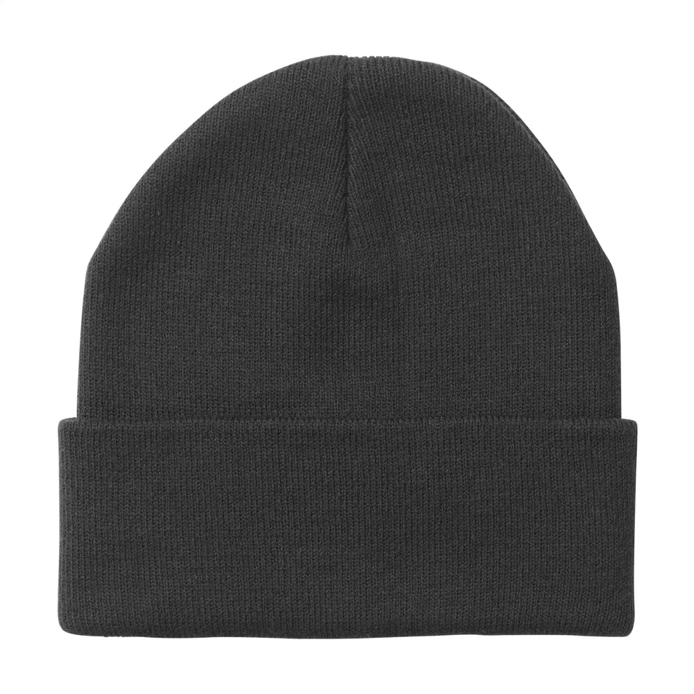 Tromso RPET Beanie productfoto 9 - Hidalgo-werbeartikel Tromso RPET Beanie — productfoto 9