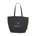 Organic Canvas Pro Shopper (320 g/m²) tas, zwart