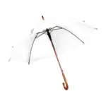 FirstClass RCS RPET paraplu 23 inch, wit (± pms white)
